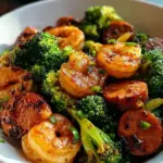 Honey Garlic Shrimp, Sausage, and Broccoli 19 Honey Garlic Shrimp, Sausage, and Broccoli