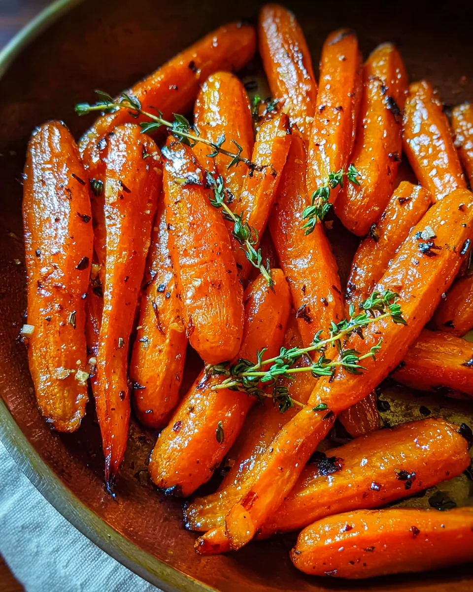 Honey Roasted Carrots 19 Honey