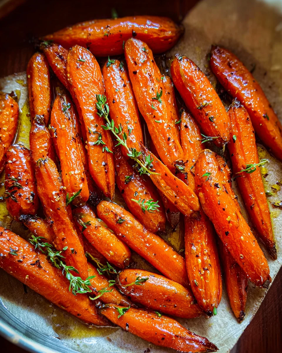Honey Roasted Carrots 20 Honey