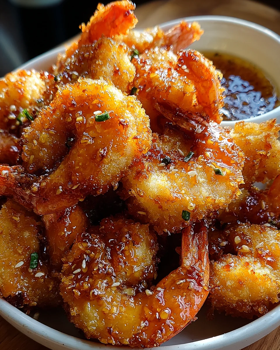 Hot Honey Fried Shrimp