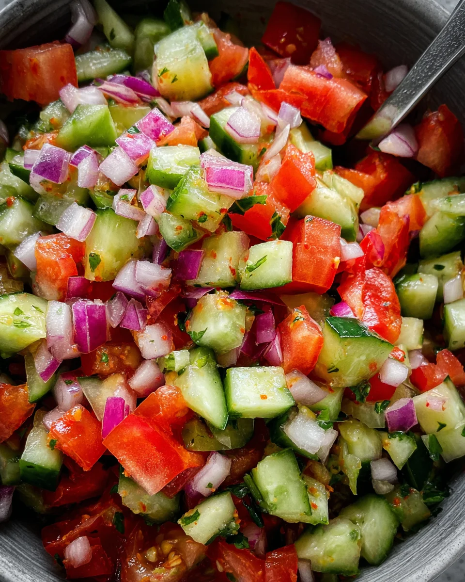 Indian Kachumber Salad