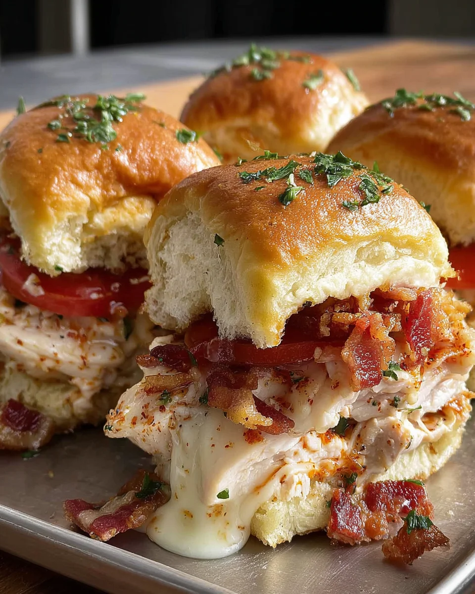 Kentucky Hot Brown Sliders