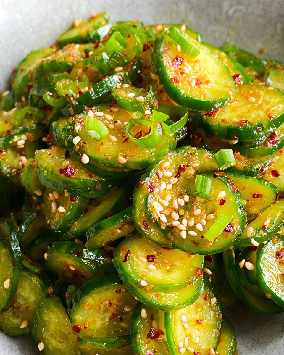 Korean Cucumber Salad