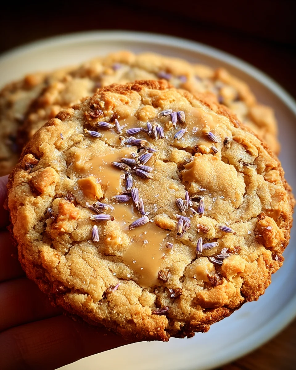 Lavender Honey Crunch Cookies