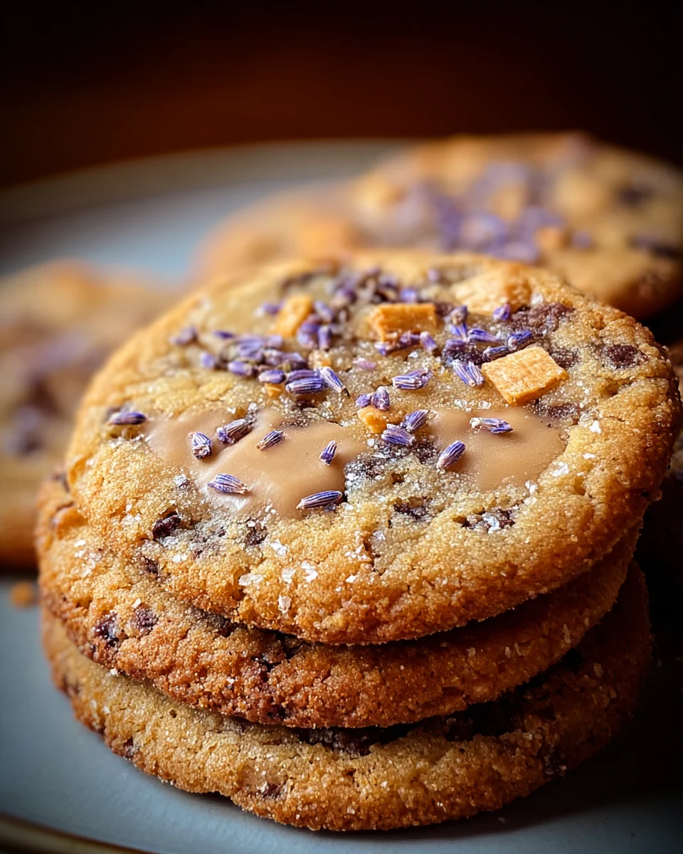 Lavender Honey Crunch Cookies 24 Lavender
