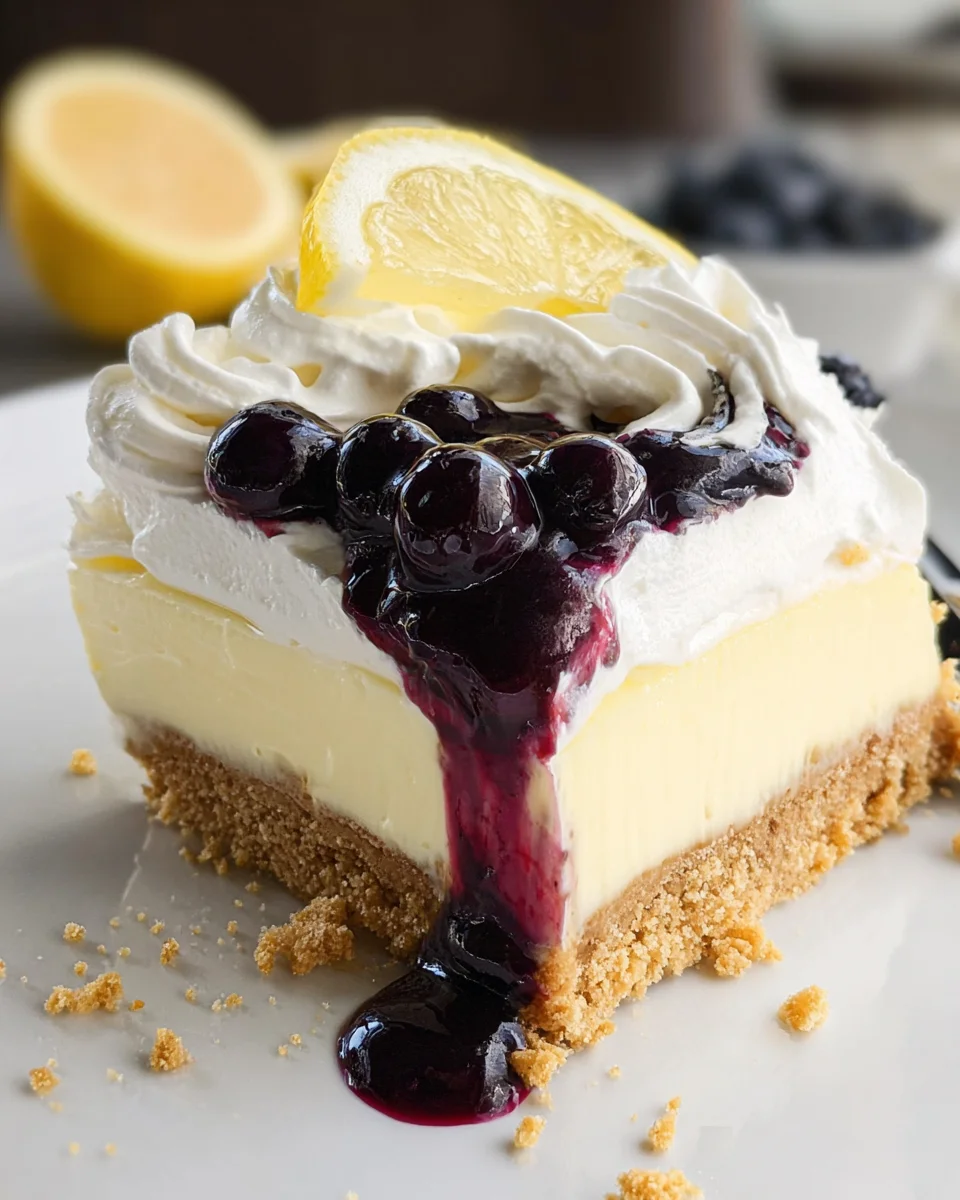 Lemon Blueberry Delight