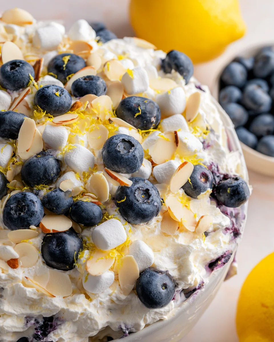 Lemon Blueberry Fluff