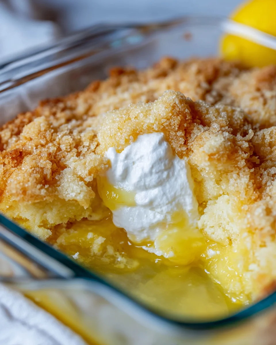 Lemon Cream Cheese Dump Cake Recipe 20 Lemon