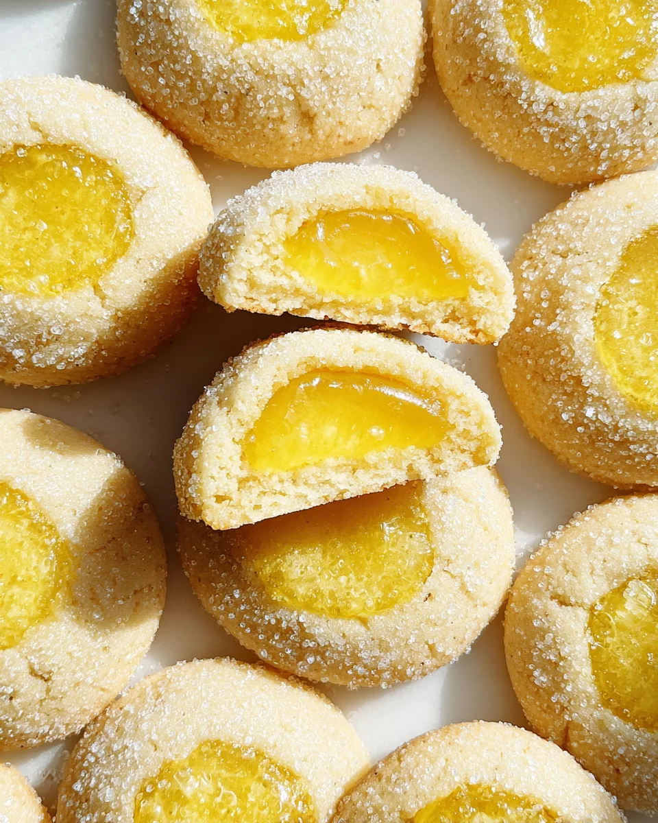 Lemon Curd Cookies Recipe