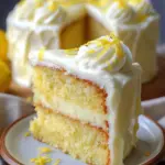 Lemon Velvet Cake with Lemon Cream Cheese Frosting