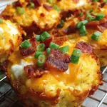 Loaded Bacon and Egg Hash Brown Muffins