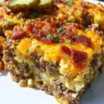 Low-Carb Bacon Cheeseburger Casserole 27 Low-Carb Bacon Cheeseburger Casserole