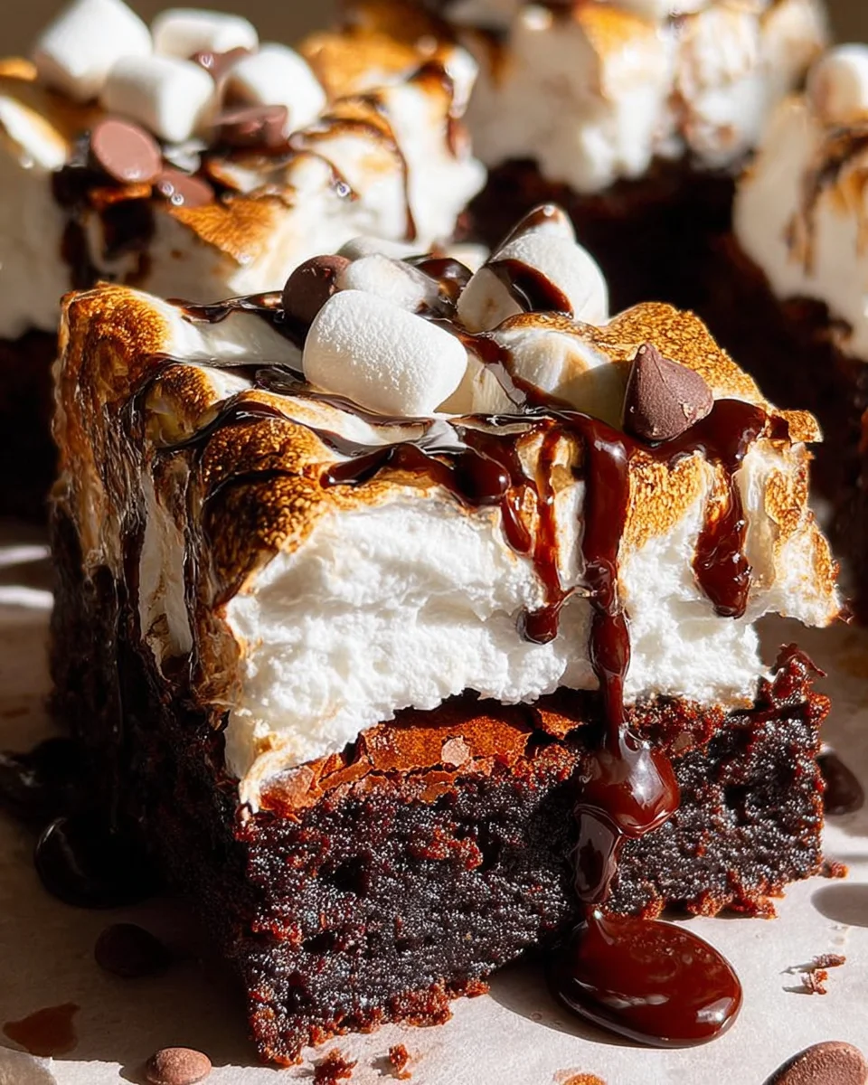 Marshmallow Brownies 19 Marshmallow
