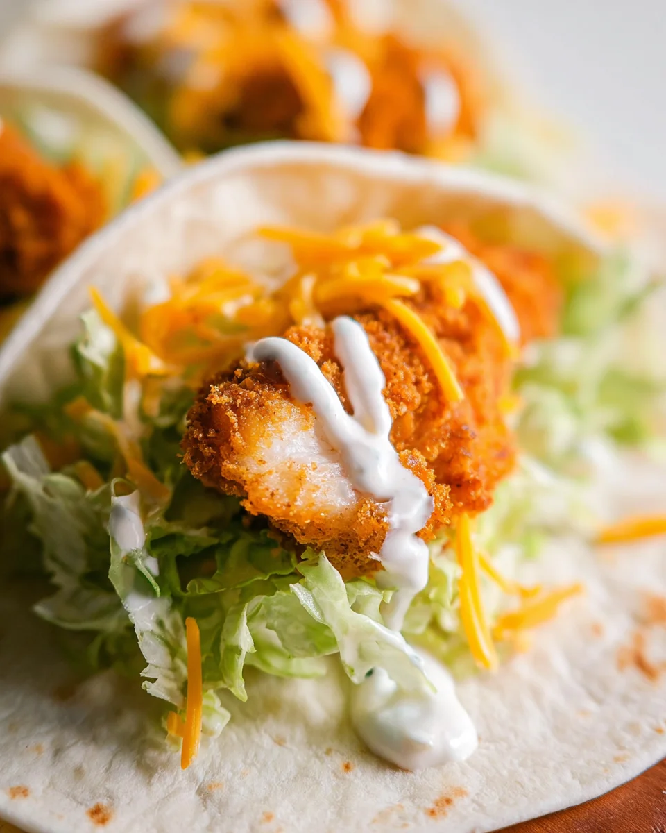 McDonald's Crispy Chicken Ranch Snack Wrap (Copycat!)
