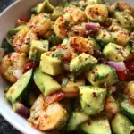 Mediterranean Keto Shrimp Salad