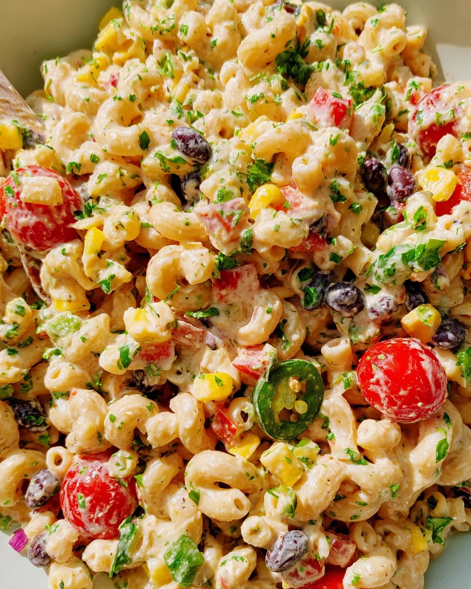 Mexican Macaroni Salad Recipe 26 Mexican