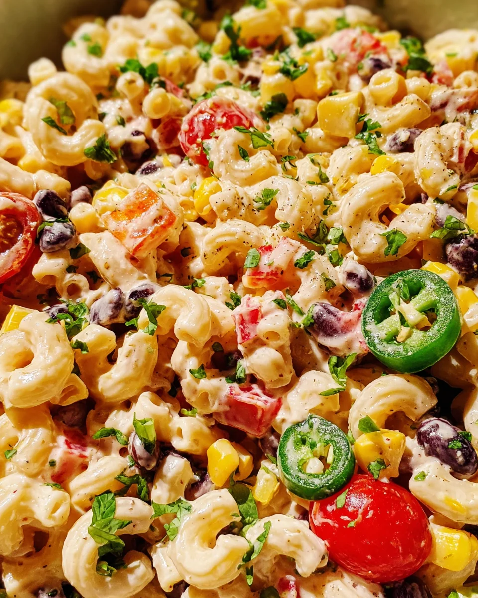 Mexican Macaroni Salad Recipe 27 Mexican