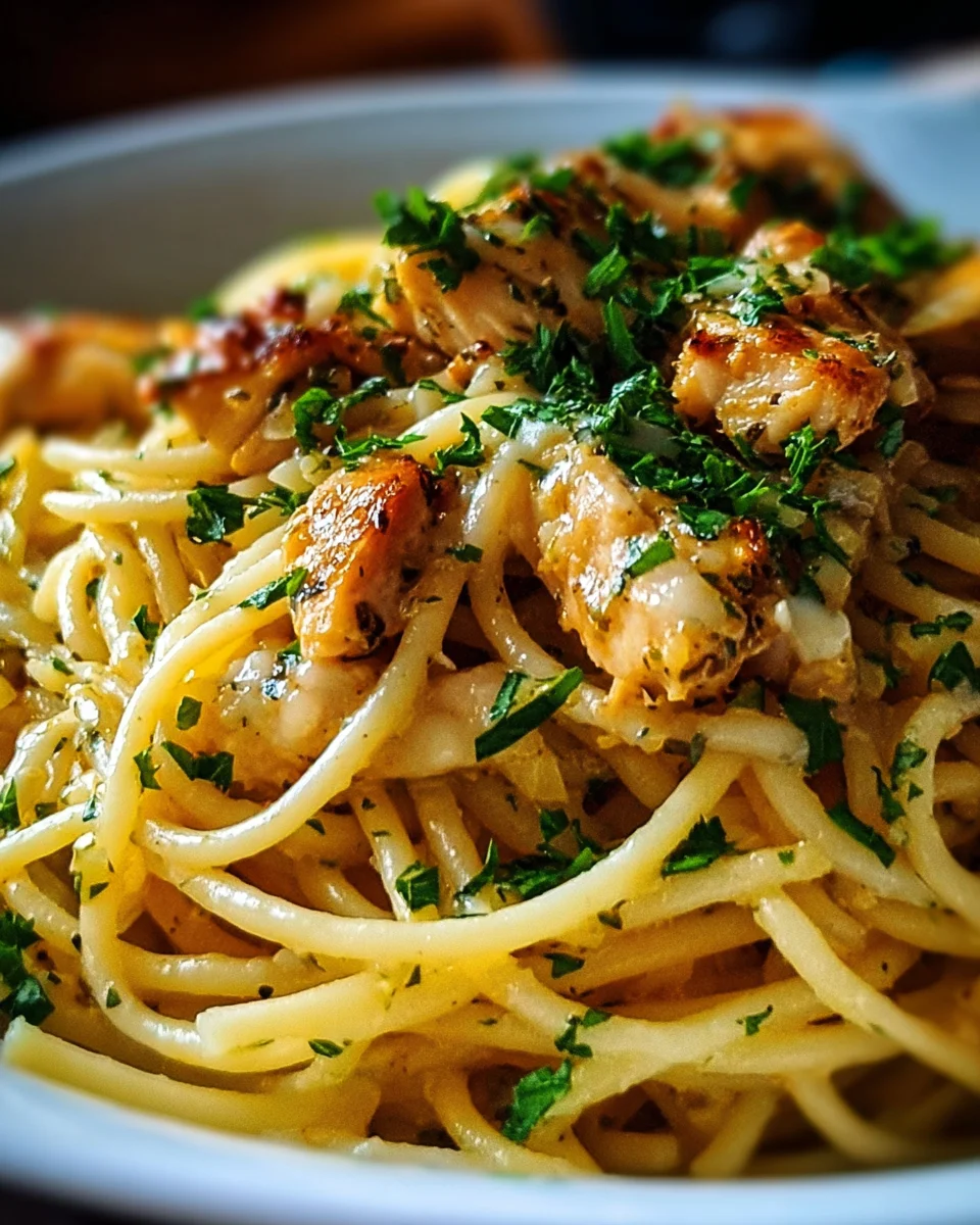 Monterey Chicken Spaghetti