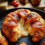 Mozzarella Pepperoni Croissant Rolls 22 Mozzarella Pepperoni Croissant Rolls