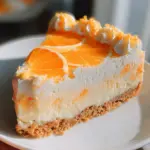 No-Bake Orange Creamsicle Cheesecake