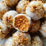 No Bake Carrot Cake Bites