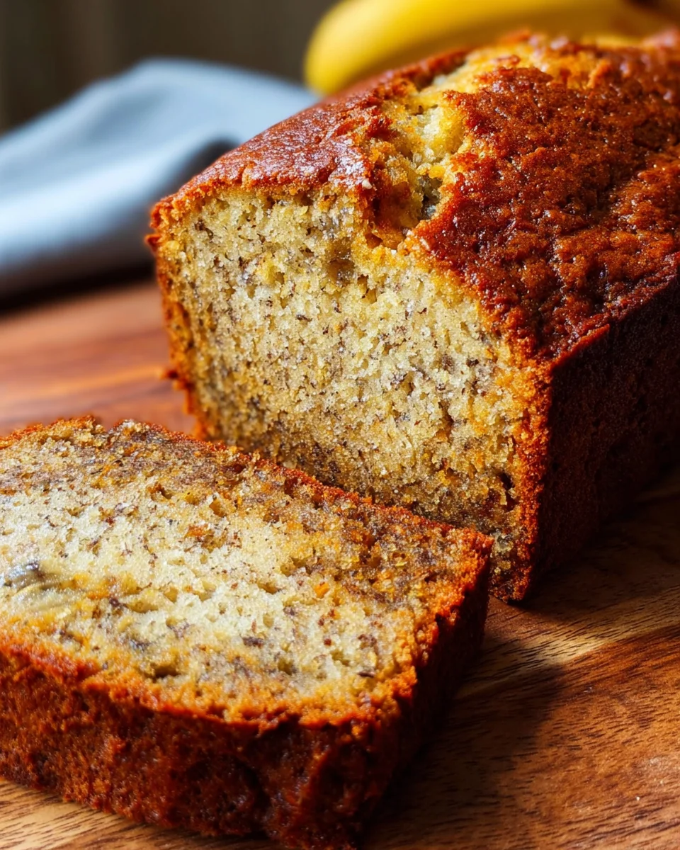 Old Fashioned Banana Bread
