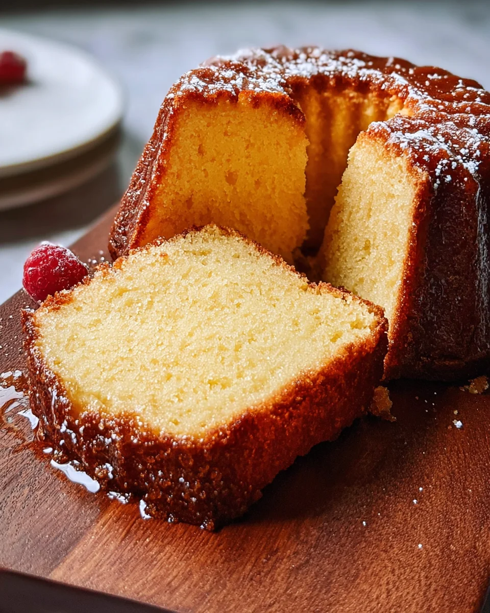 Old Fashioned Pound Cake