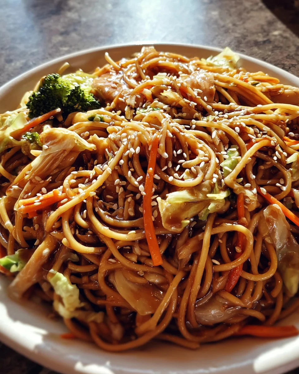 One-Pot Teriyaki Noodles