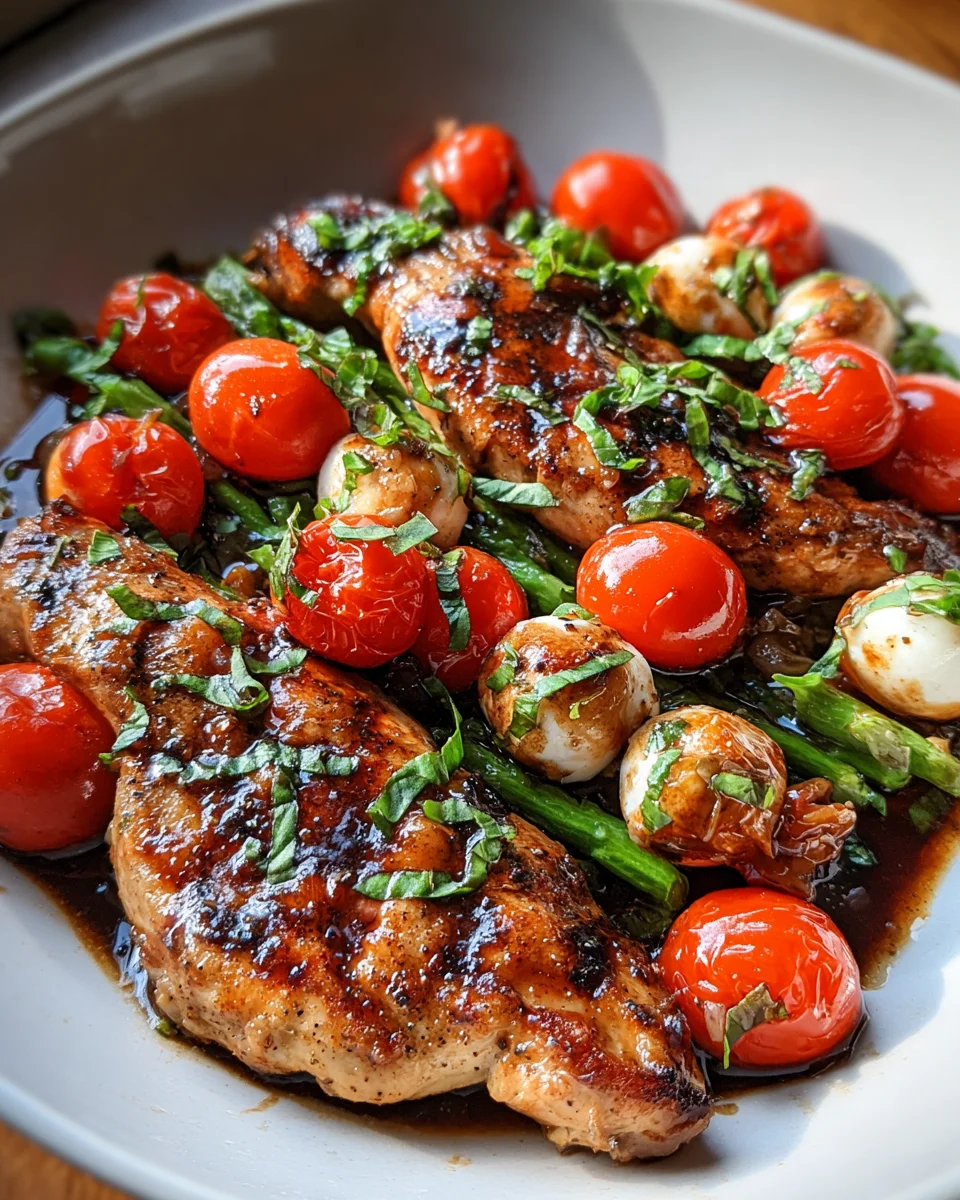 One Pan Balsamic Chicken