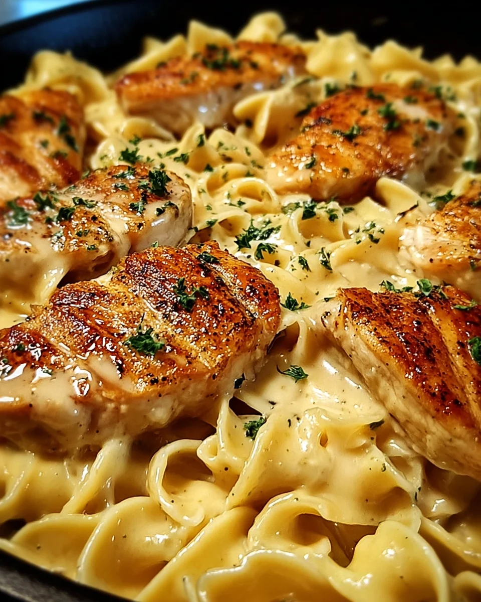 One Pan Chicken Noodles