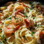 One Pot Shrimp and Crab Alfredo 23 One Pot Shrimp and Crab Alfredo