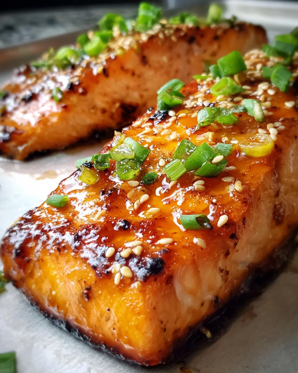 Orange Teriyaki Salmon