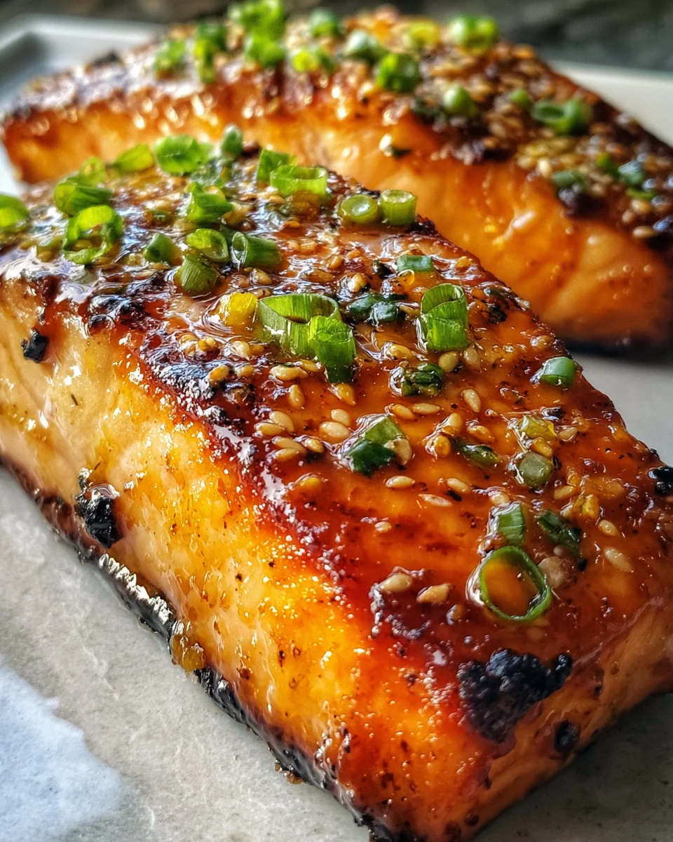 Orange Teriyaki Salmon 17 Orange