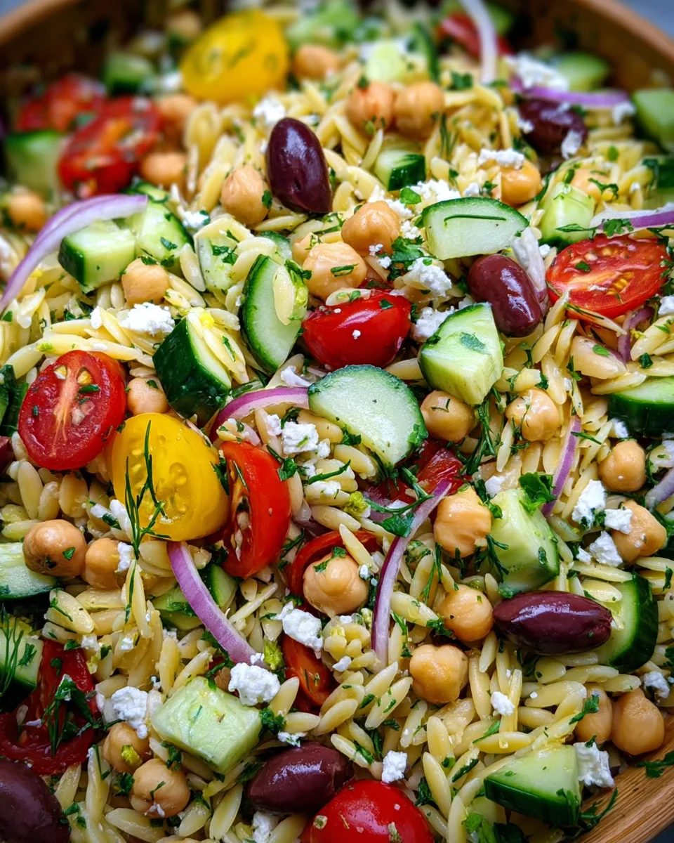 Orzo Pasta Salad