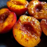 Pan Fried Peaches