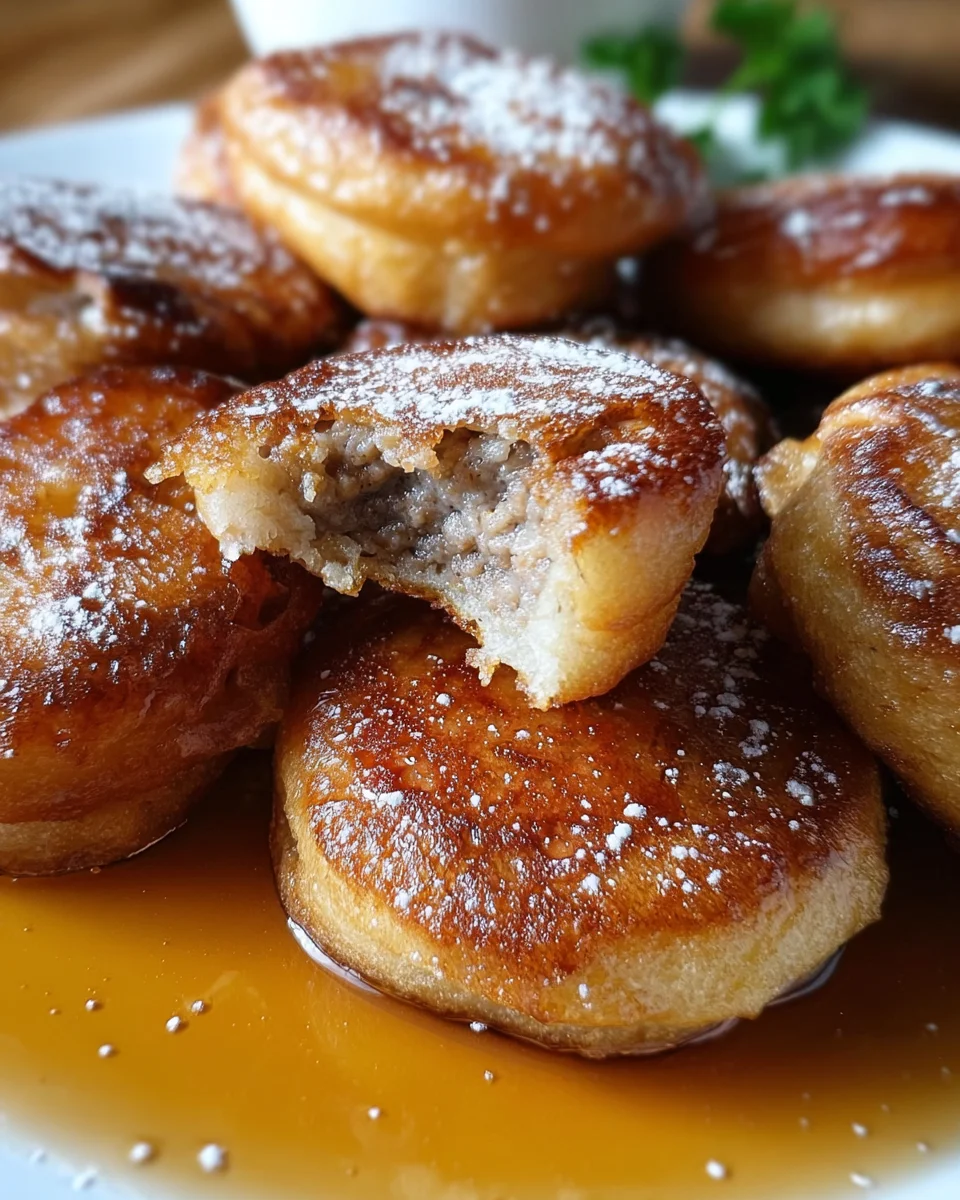 Pancake Sausage Bites