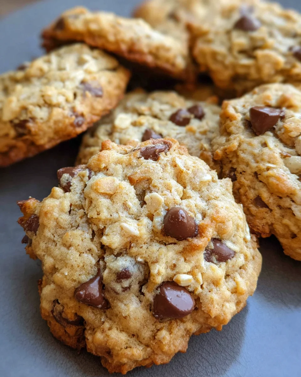 Peanut Butter Banana Cookies