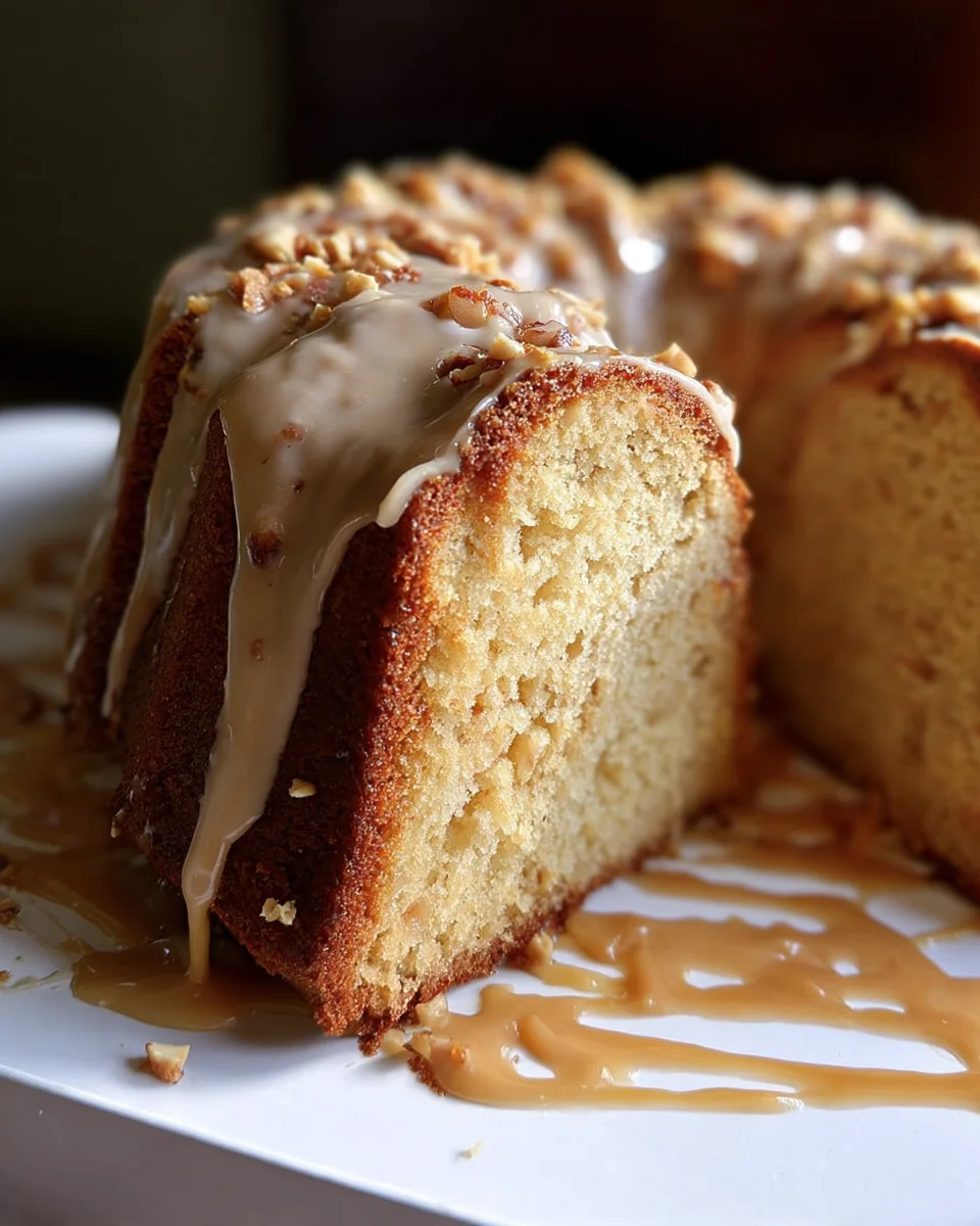 Peanut Butter Cream Pound Cake