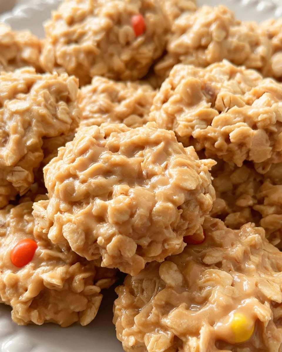 Peanut Butter No Bake Cookies 18 Peanut