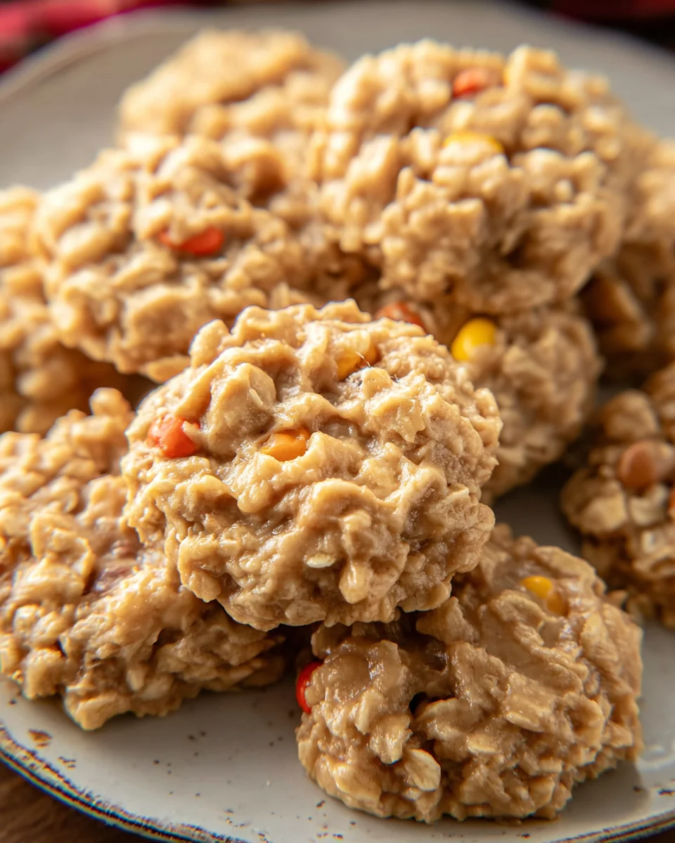 Peanut Butter No Bake Cookies 19 Peanut