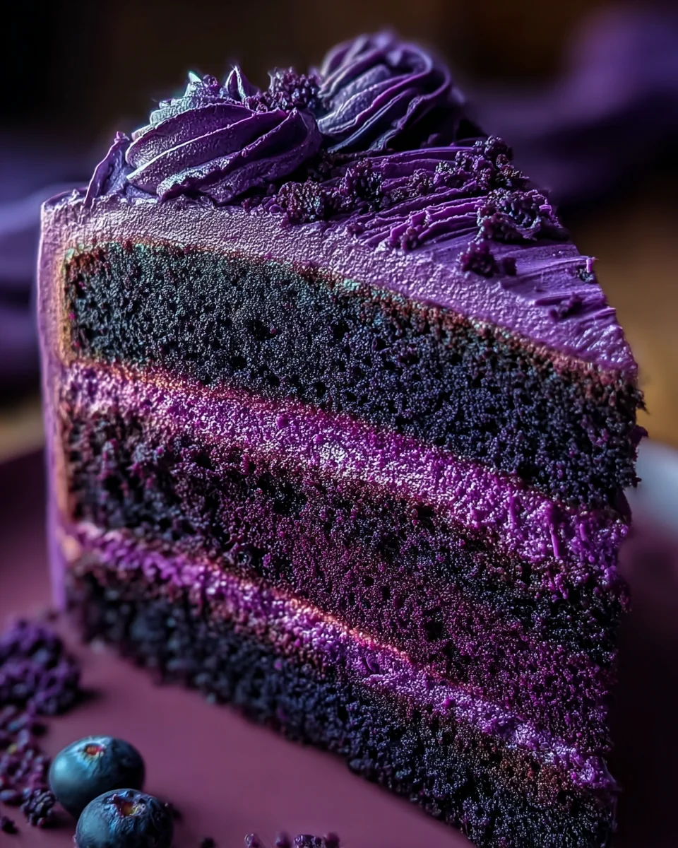 Purple Velvet Cake