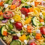 Rainbow Orzo Salad 27 Rainbow Orzo Salad
