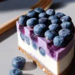 Raw Vegan Blueberry Cheesecake