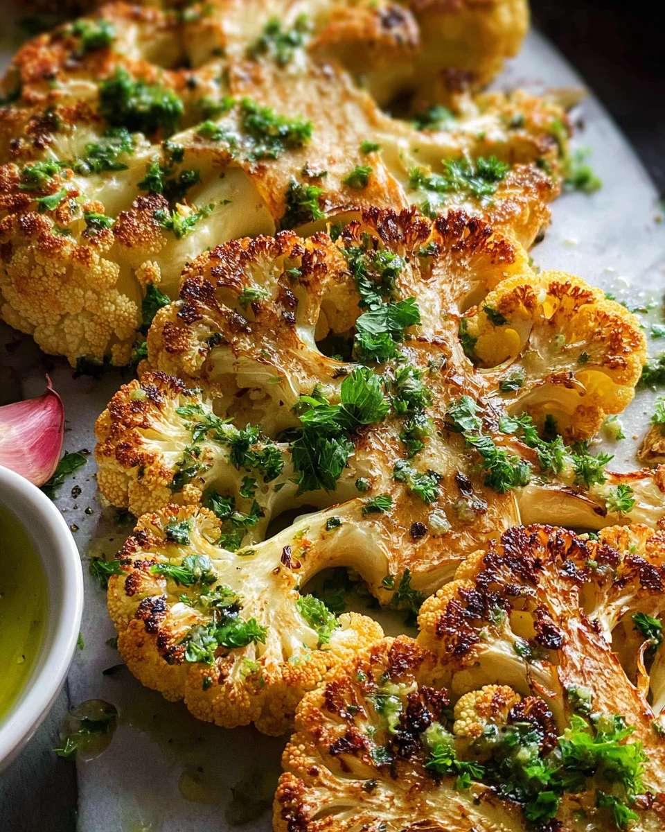 Roasted Cauliflower Steaks