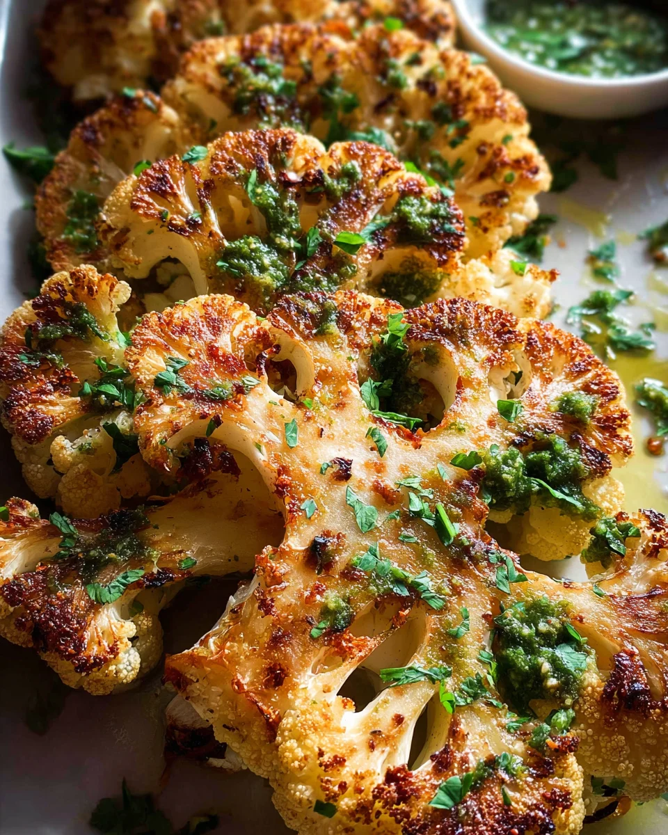 Roasted Cauliflower Steaks 19 Roasted