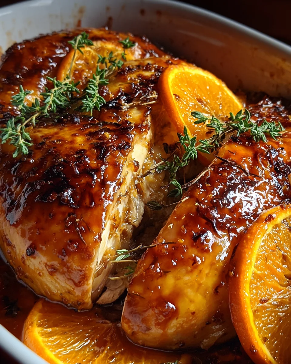 Roasted Orange Chicken 23 Roasted