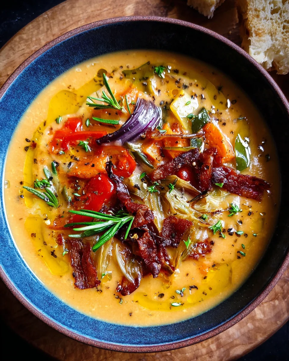 Roasted Vegetable Soup