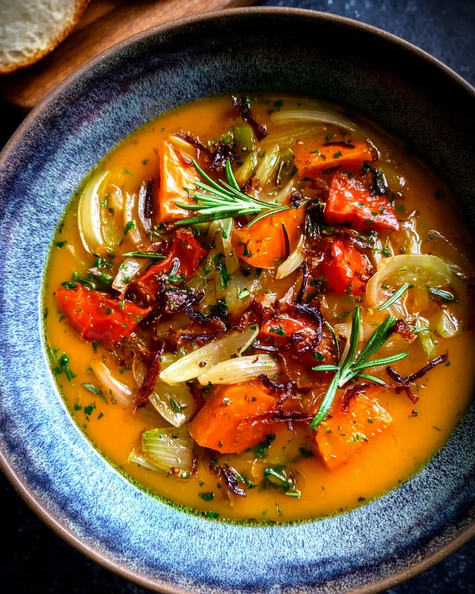 Roasted Vegetable Soup 25 Roasted