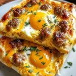 Sausage Egg and Cheese Breakfast Roll-Ups