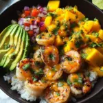 Shrimp and Avocado Bowls with Mango Salsa & Lime-Chili Sauce 22 Shrimp and Avocado Bowls with Mango Salsa & Lime-Chili Sauce